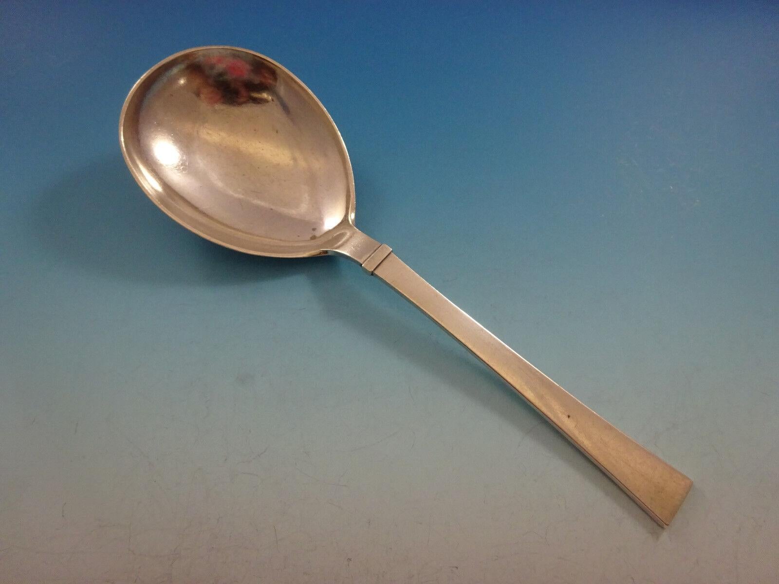 Campana de Hans Hansen Juego de Cubiertos Daneses de Plata de Ley 8 Servicios 58 Piezas Moderno en venta 1