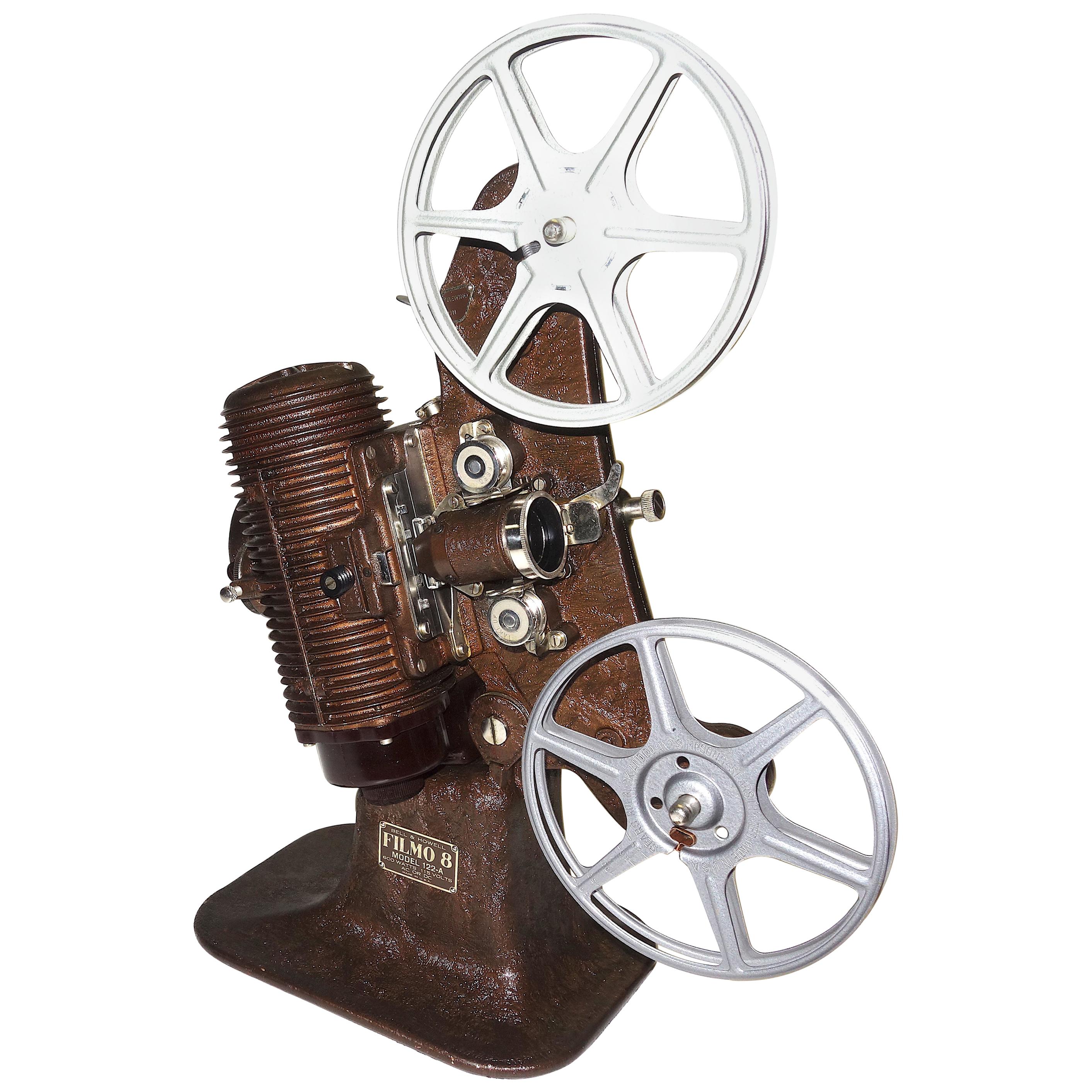 Bell & Howell Early 8mm Movie Projector, circa 1934, All Original Display Piece For Sale