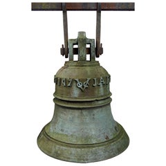 Vintage Bell of the Dutch Colonial VOC Fortress in Jaffna, Sri Lanka