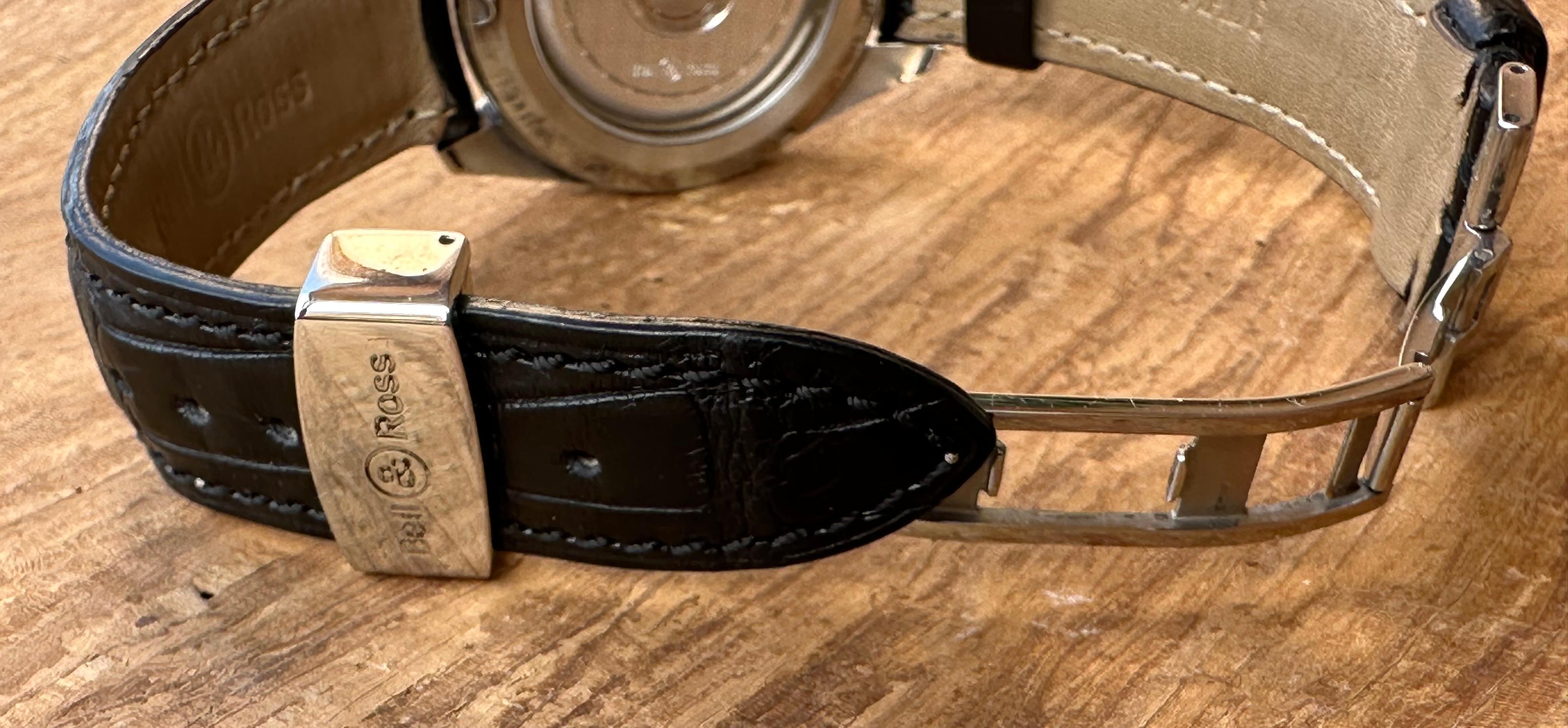 Bell & Ross 130 Chronograph Automatic Herrenuhr Automatik Antimagnétic im Angebot 8