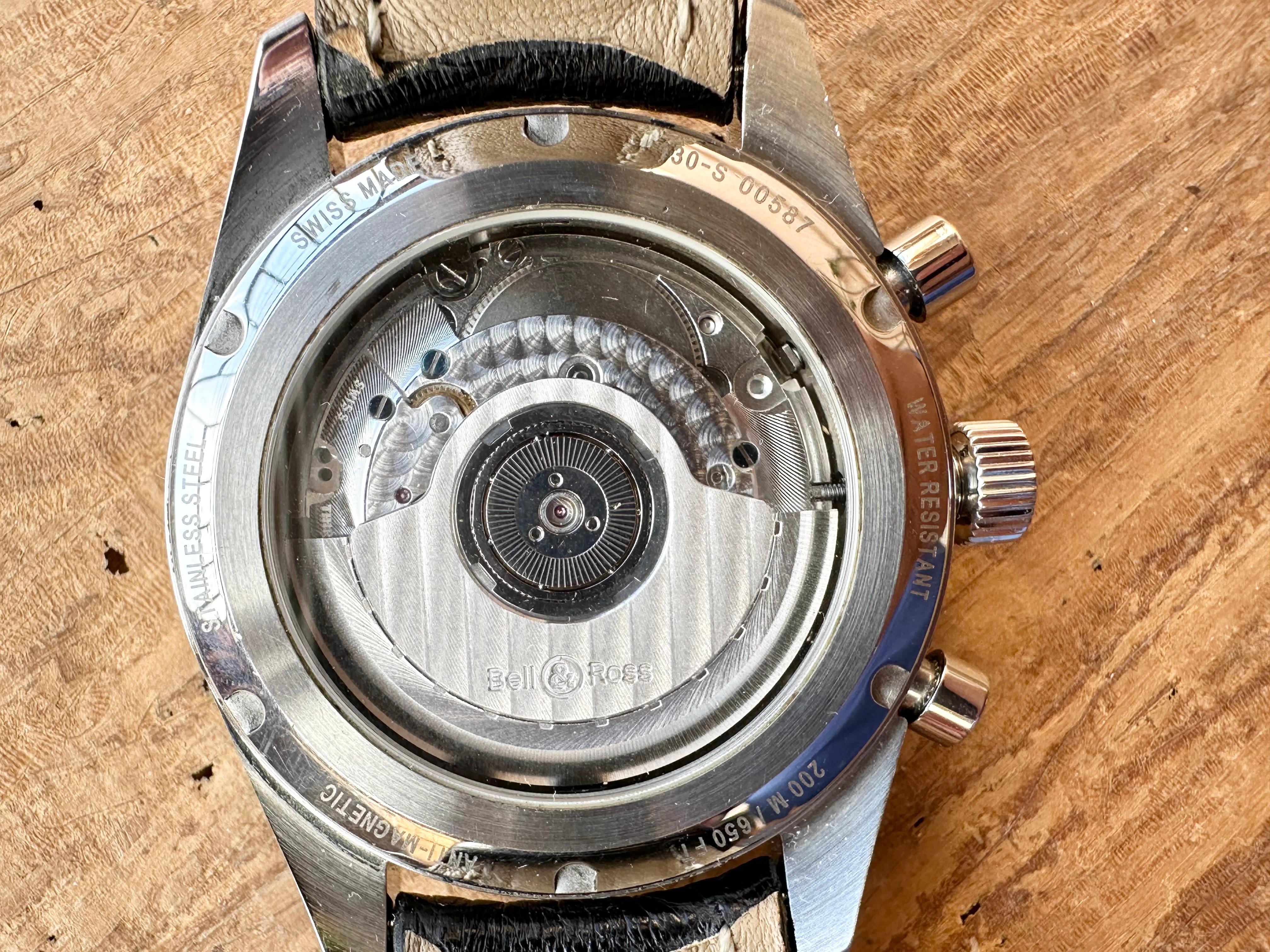 Bell & Ross 130 Chronograph Automatic Herrenuhr Automatik Antimagnétic im Angebot 2