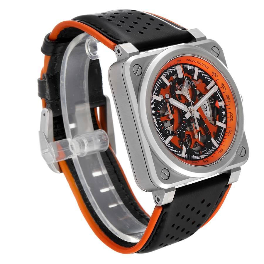 bell and ross orange watch