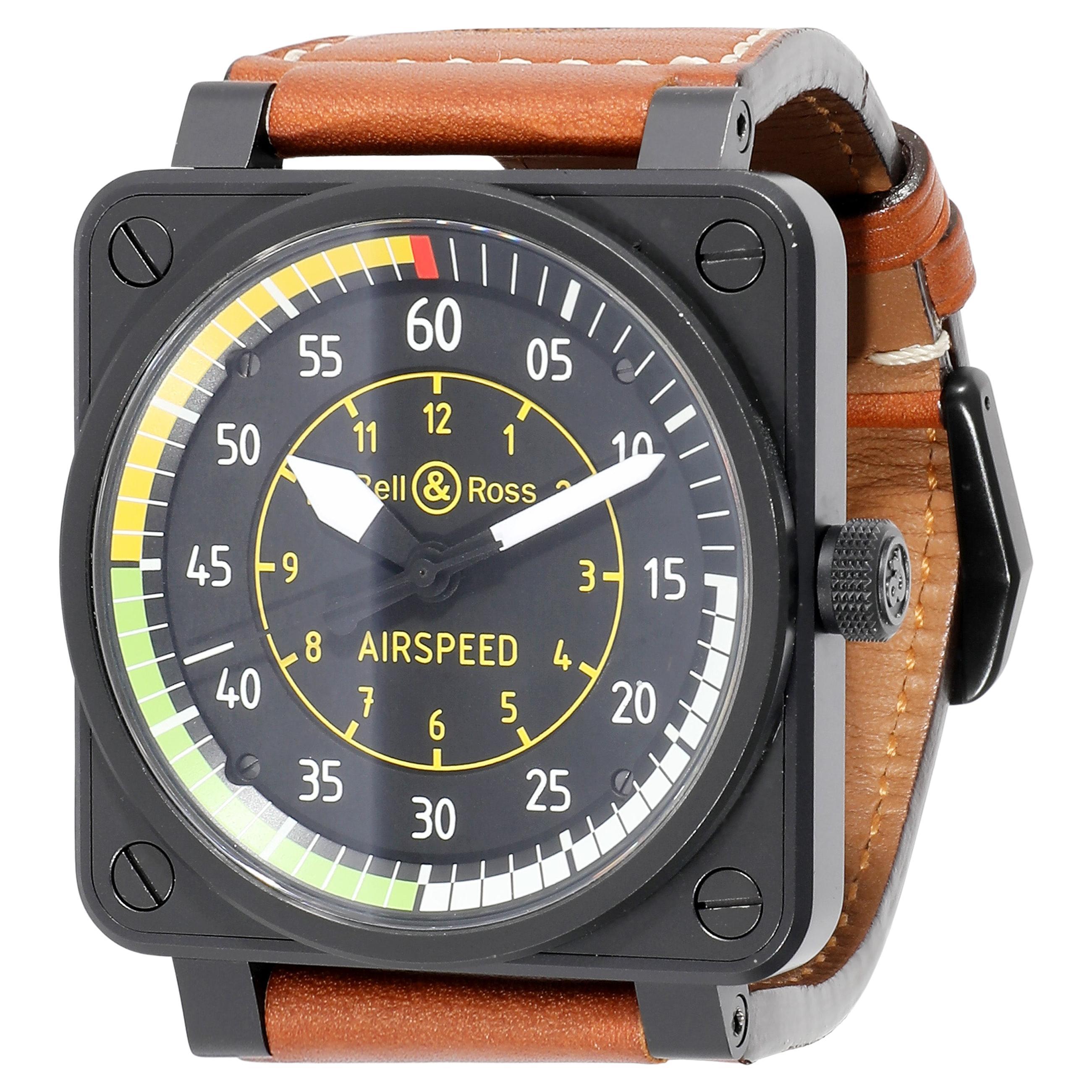 Bell & Ross Airspeed BR01-92-SAS Men's Watch in  PVD For Sale