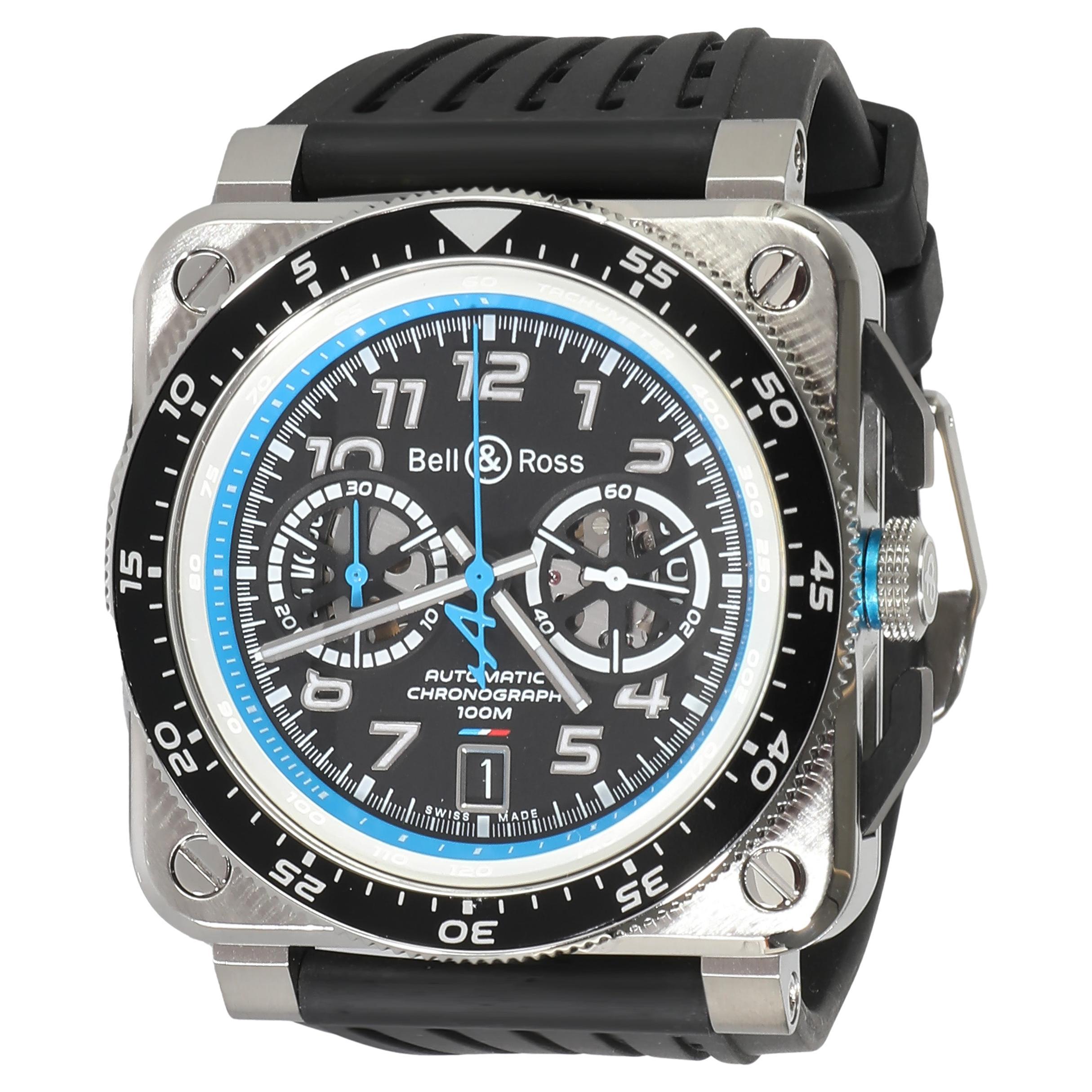 Bell & Ross Alpine F1 BR 03-94-A521 Herrenuhr in  Rostfreier Stahl