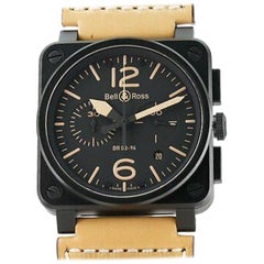 Bell & Ross Aviation BR 03-94, Black Dial, Certified and Warranty