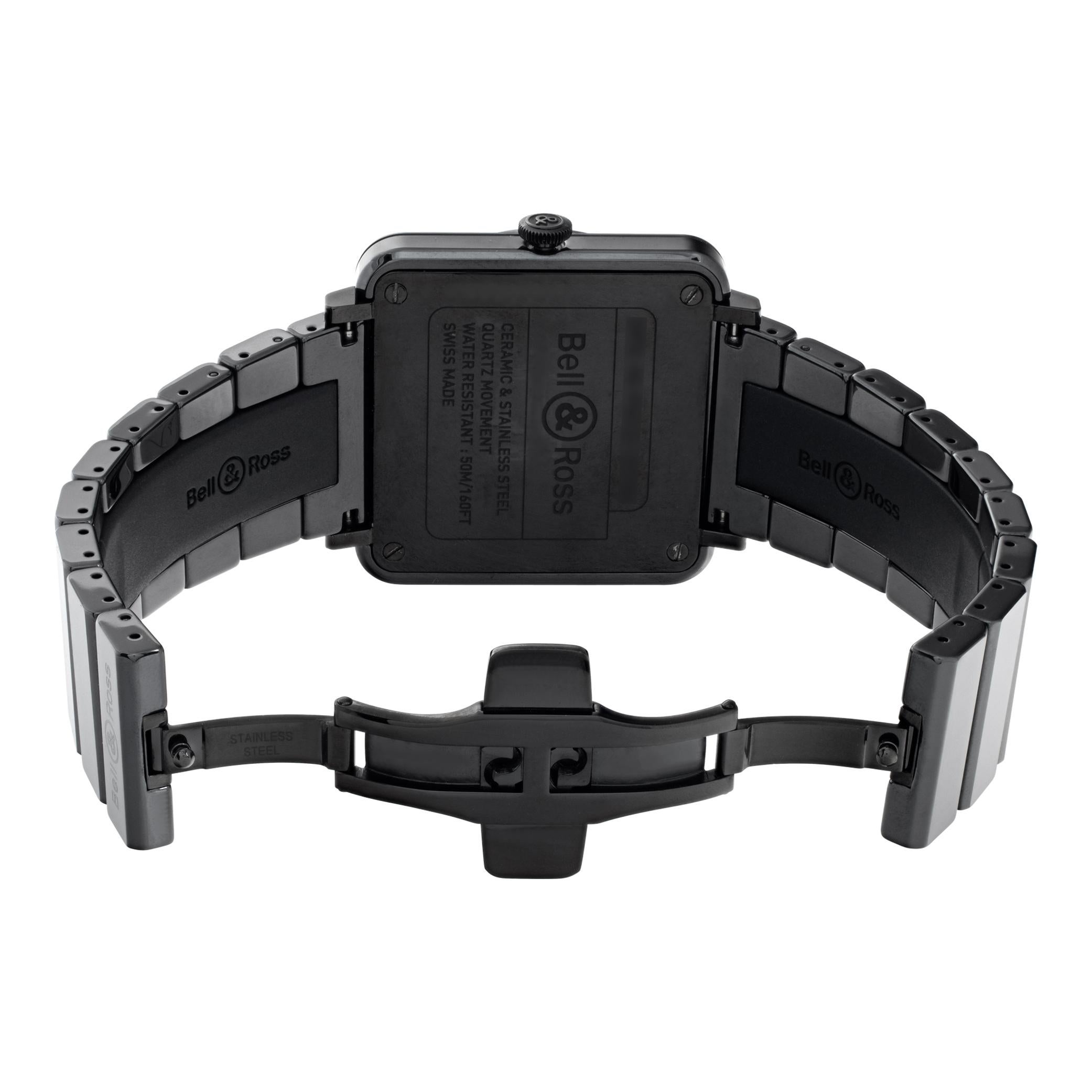 Women's or Men's Bell & Ross Aviator 39mm BRS-98-PBCD-00756 For Sale