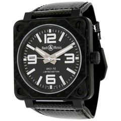 Bell & Ross BR 01 BR01-92-C, Black Dial, Certified and Warranty