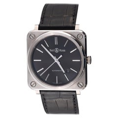 Bell & Ross Br S 92 39mm Black Steel Wristwatch