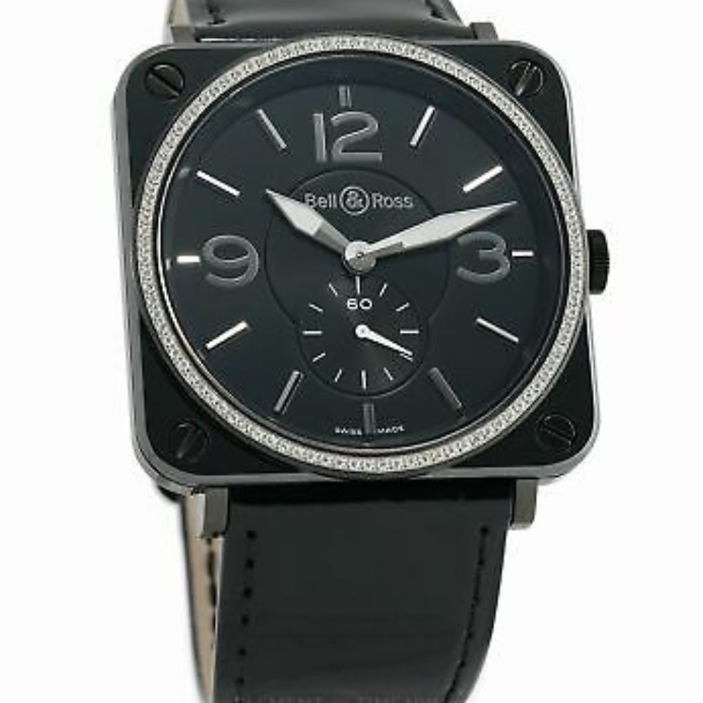 Contemporary Bell & Ross BR-S BR S 98, Black Dial, Certified and Warranty