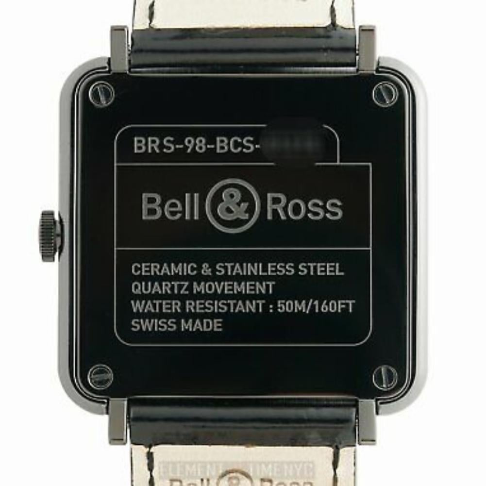 Bell & Ross BR-S BR S 98, Black Dial, Certified and Warranty In Excellent Condition In Miami, FL