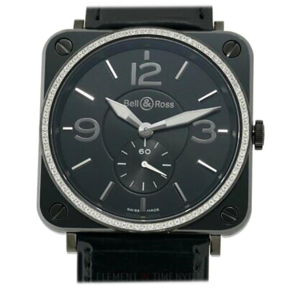 Bell & Ross BR-S BR S 98, Black Dial, Certified and Warranty