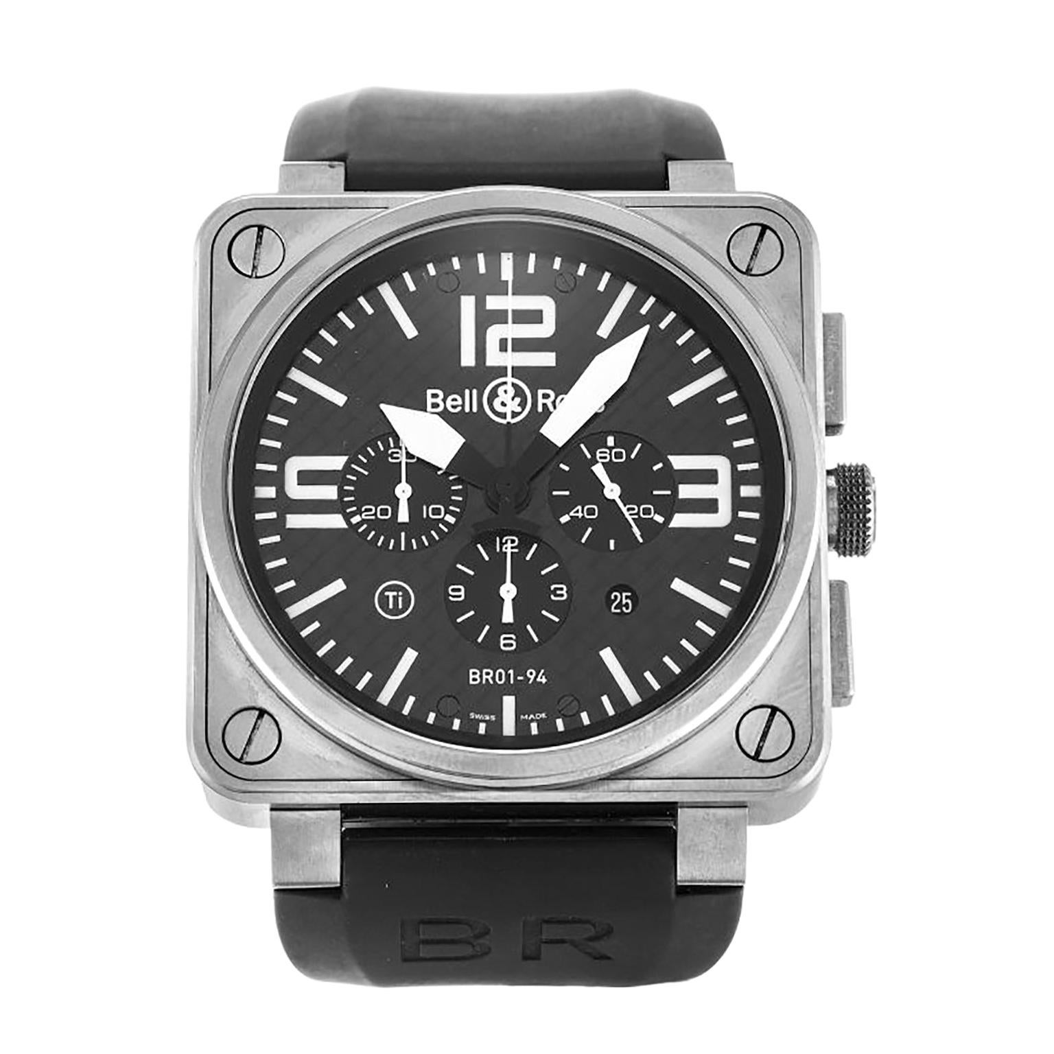 Bell & Ross BR01-94 Titanium and Stainless Steel Watch