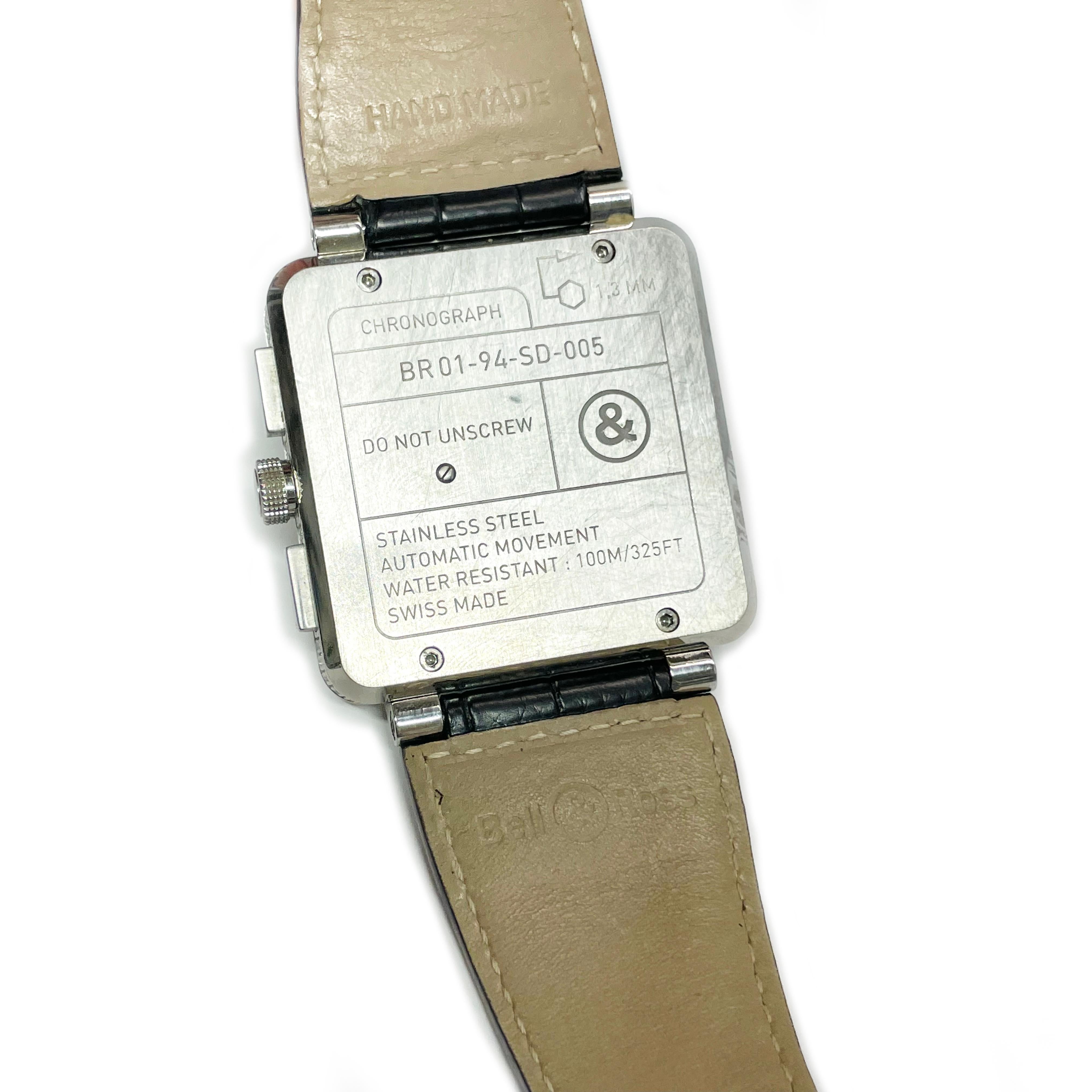 Bell & Ross Diamond Wristwatch For Sale 1