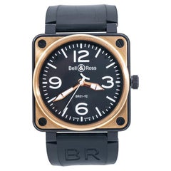 Bell & Ross Military Spec BR01-92-S 18k Roségold Automatikuhr