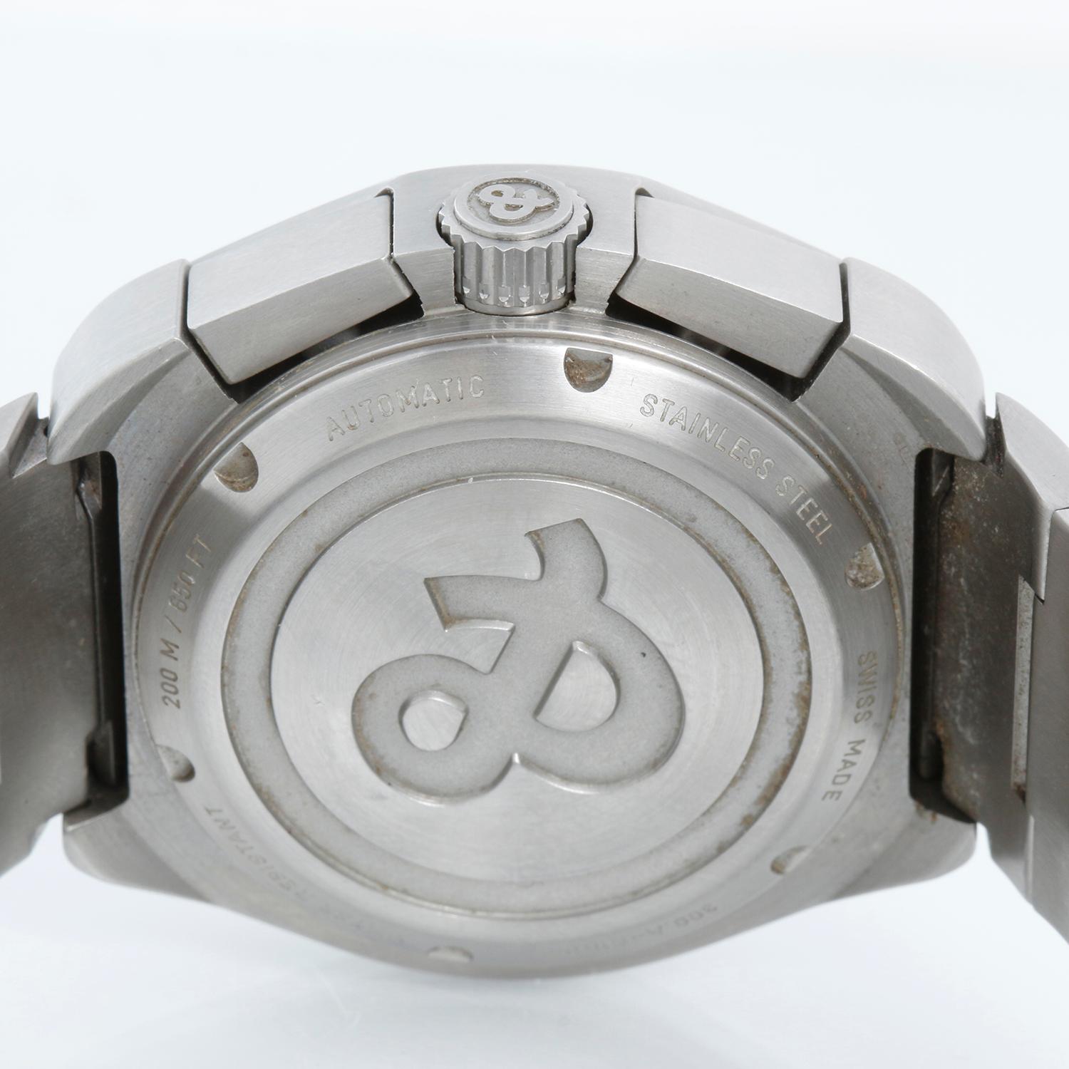 Reloj de pulsera para caballero Bell & Ross Space 3 Day Date Chronograph Auto Steel en venta 1