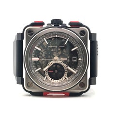Bell & Ross Titanium BR-X1 Ltd Ed Skeleton Chronograph Mechanical Wristwatch