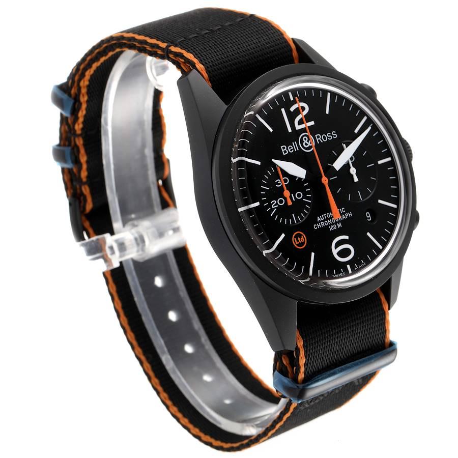bell and ross carbon orange