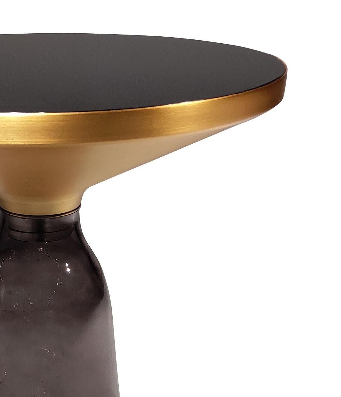 Bell Side Table in Glass
This modern 