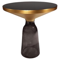 21st Century Original Bell Side Table in Glass