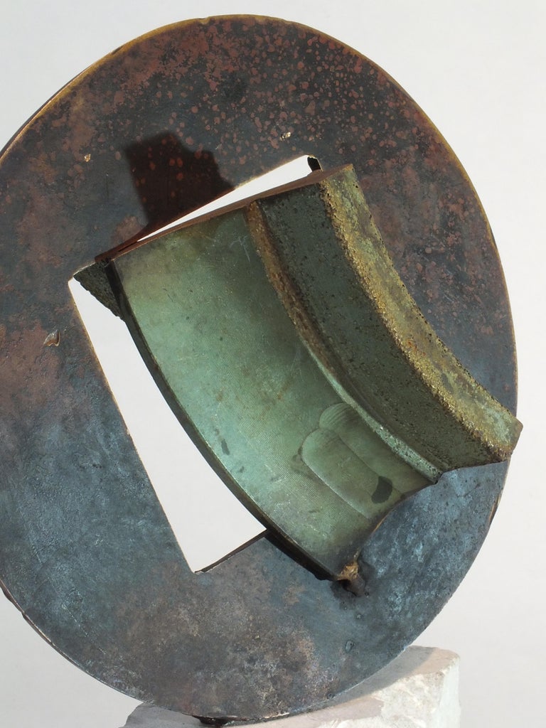 Bell Stone, Cast Bronze Sculpture For Sale at 1stDibs