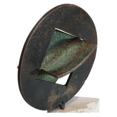 Bell Stone, Cast Bronze Sculpture