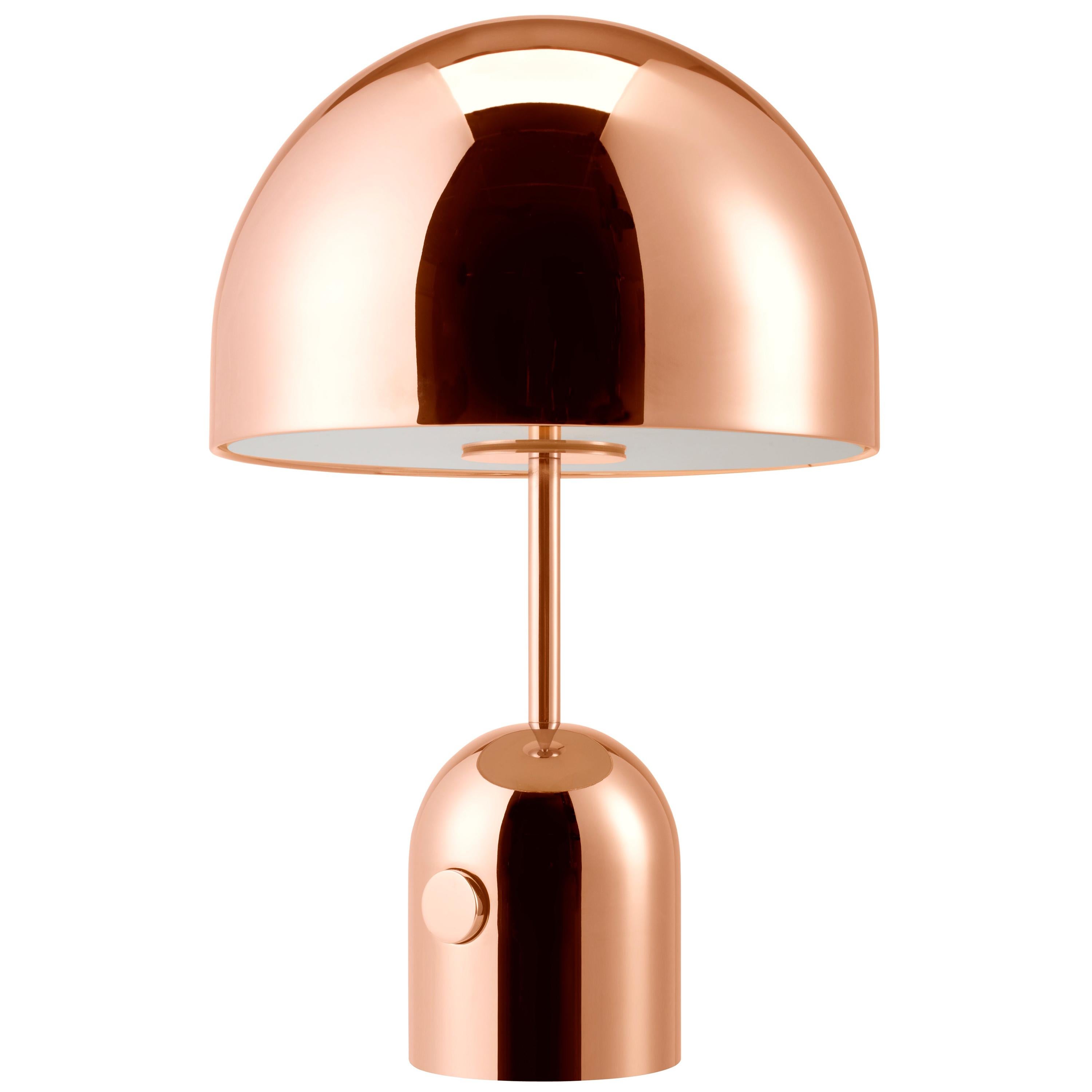 Gold (copper.jpg) Bell Table Light by Tom Dixon