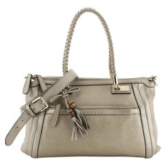 Bella Convertible Top Handle Bag Leather Small