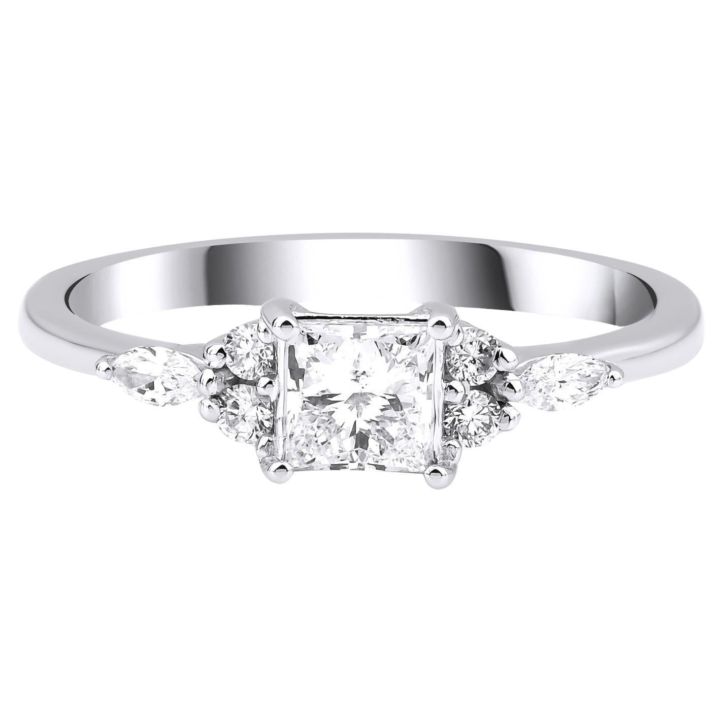 For Sale:  ”Bella” Diamond Engagement Ring