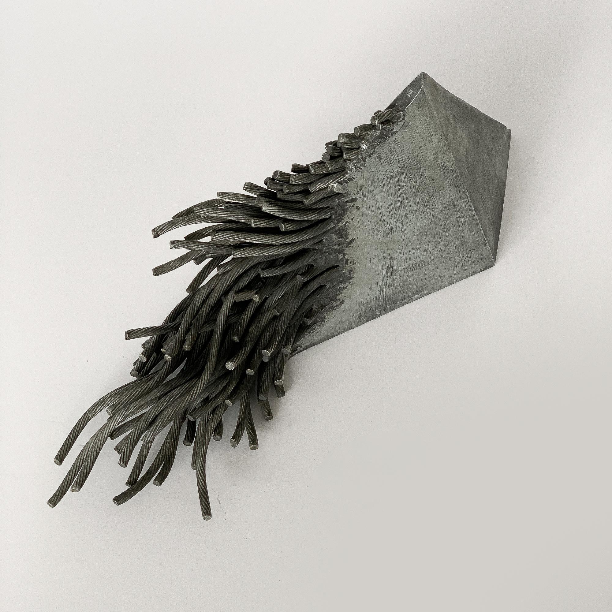 Metal Bella Feldman Abstract Sculpture, Out of Egypt