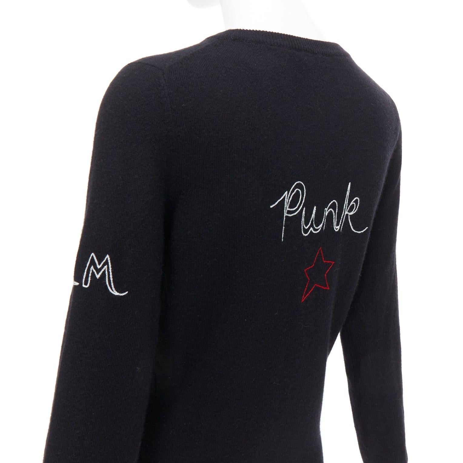 BELLA FREUD 100% cashmere Fairytale of New York black sweater XS
Reference: CNLE/A00393
Brand: Bella Freud
Collection: Kate Moss Fairytale Of New York
Material: Cashmere
Color: Black
Pattern: Solid
Closure: Pullover
Extra Details: 