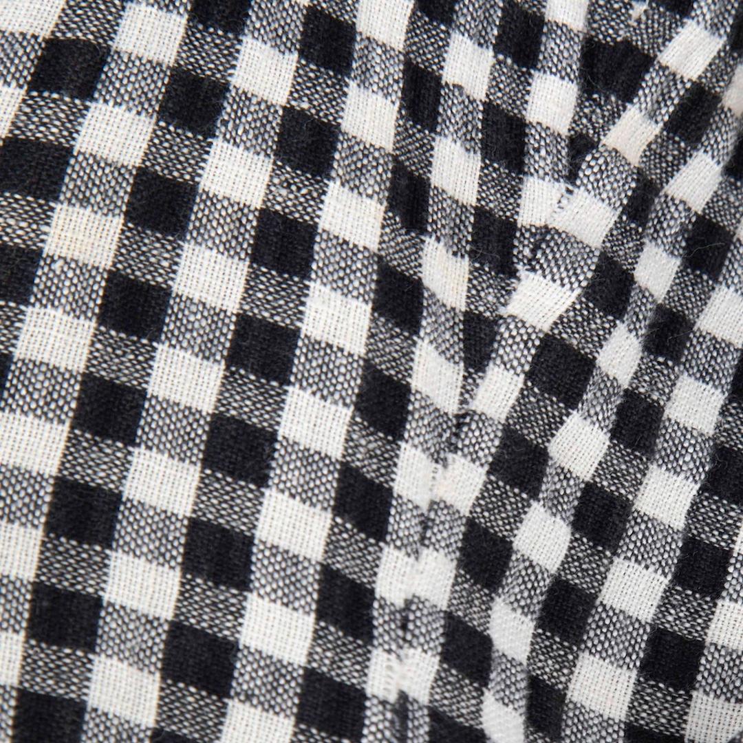 Bella Freud Gingham Ruffle Trim Dress Size S In Good Condition In London, GB