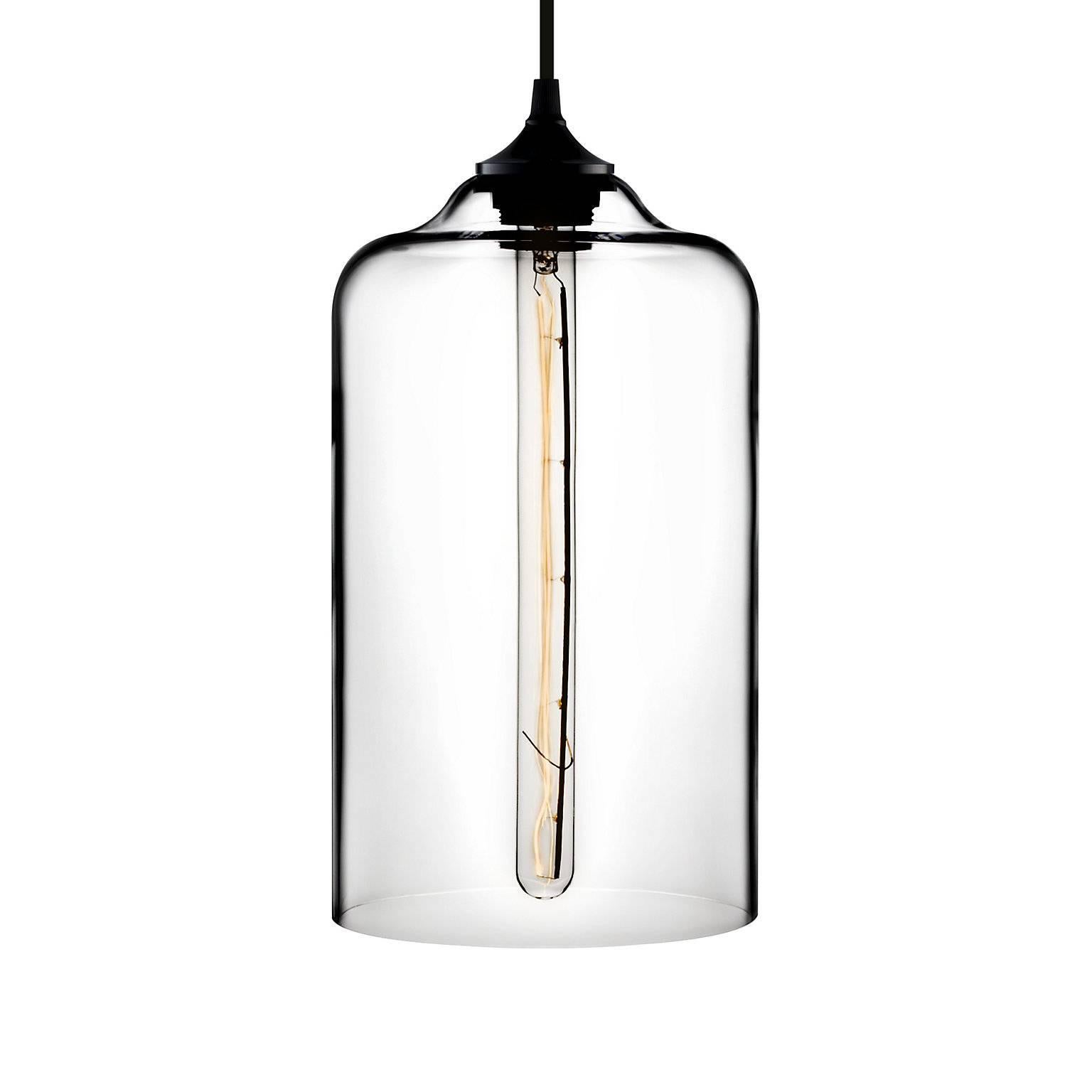 Celebrating iconic design, the Bell Jar and its sleeker companion, the Bella, cast glorious beams of light that are as warm as they are welcoming. Every single glass pendant light that comes from Niche is handblown by real human beings in a