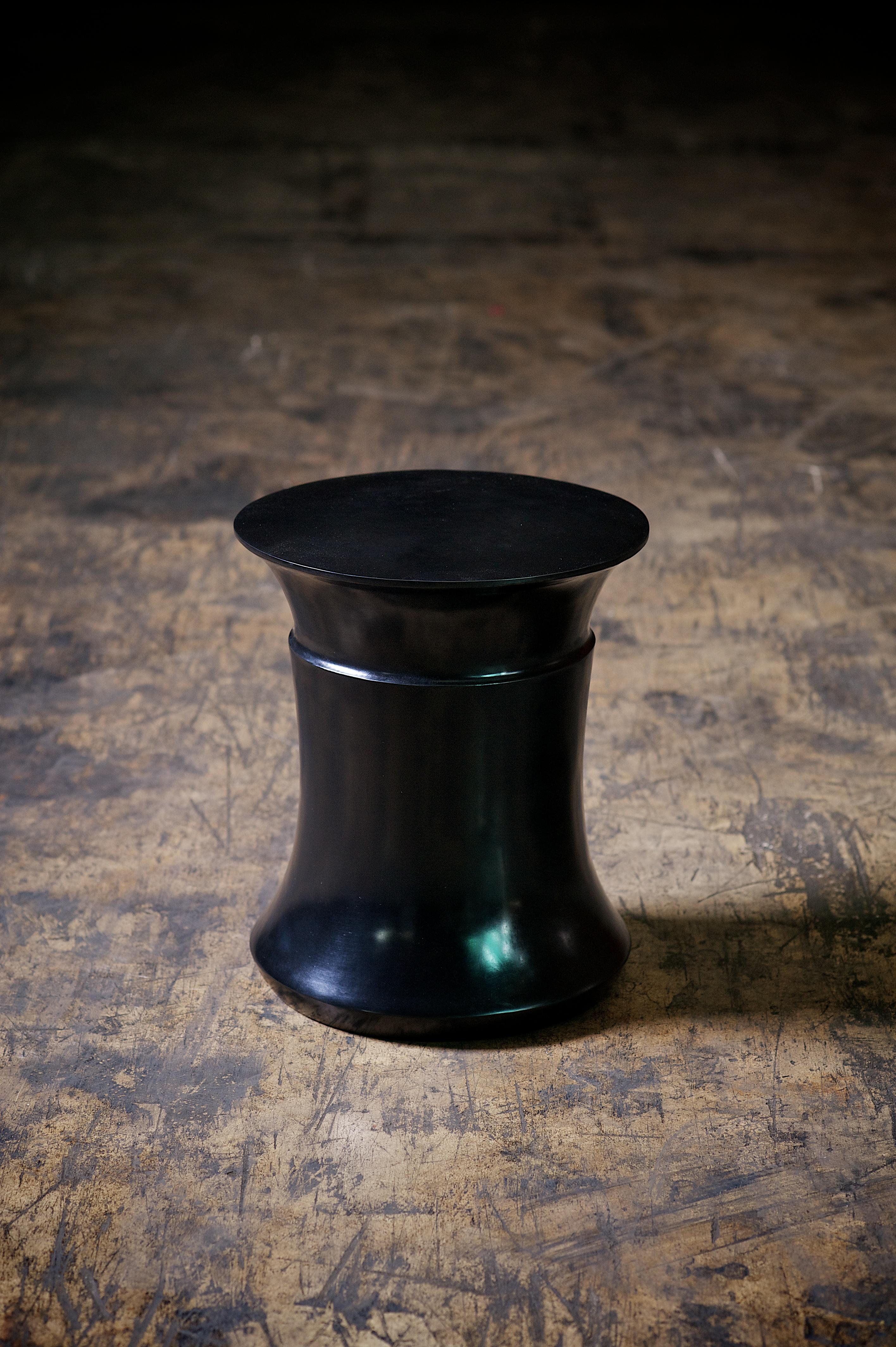 Bella Stool in Cast Bronze by Elan Atelier For Sale 3