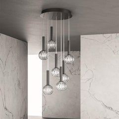 Bella Tube 7-Light Chandelier