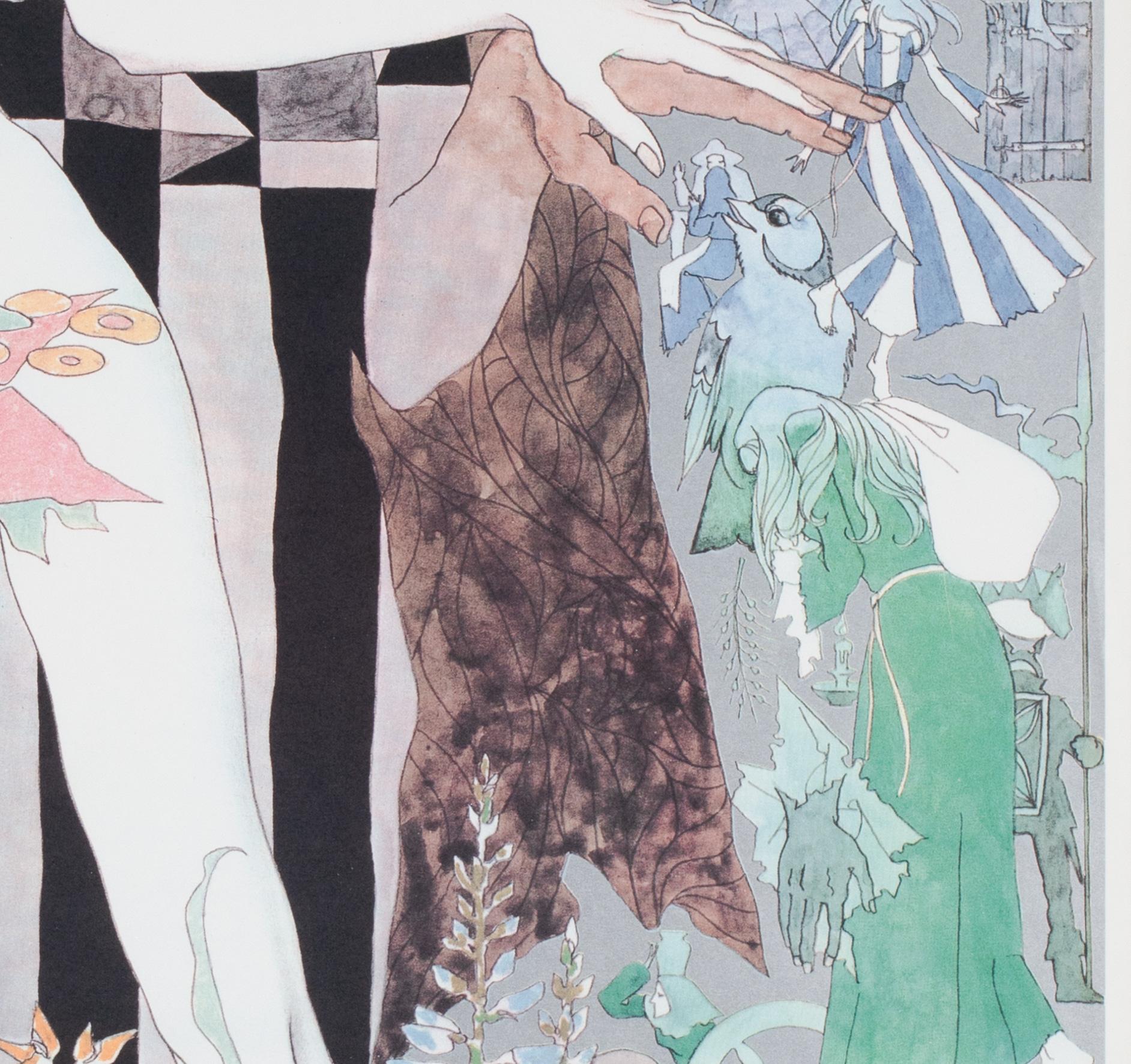 Belladonna of Sadness 1973 Japanese B2 Film Movie Poster  In Good Condition For Sale In Bath, Somerset
