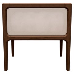 Bellagio Table de nuit en bois de frêne avec tiroir