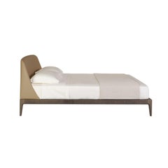 Bellagio by Morelato, Bed Made of Ashwood with Upholstered Headboard