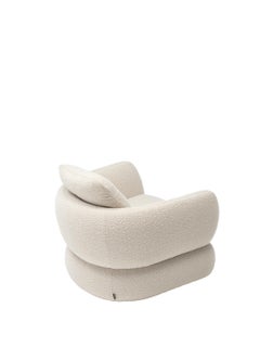 Bellagio Modern Lounge Chair, Curved Upholstered Design, New, 2026