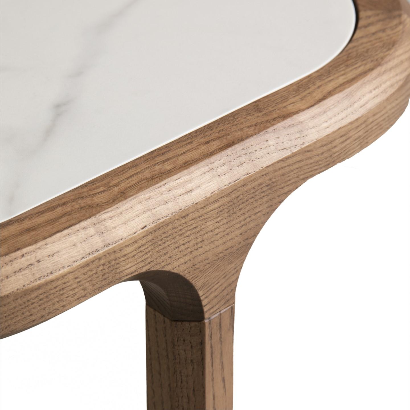 Bellagio Klein  Tisch, hergestellt aus Eschenholz (Italienisch) im Angebot