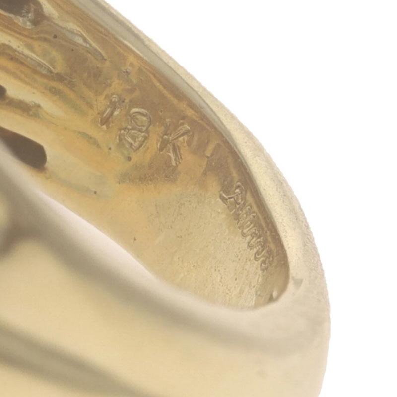 Bellarri Amatista Granate Citrino Arco Iris Cóctel Anillo Oro Amarillo 18k .16ctw en venta 2