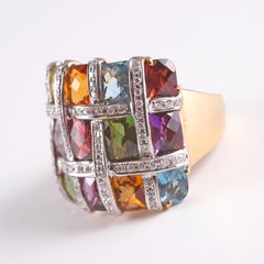 Bellarri Diamond Gemstone Ring