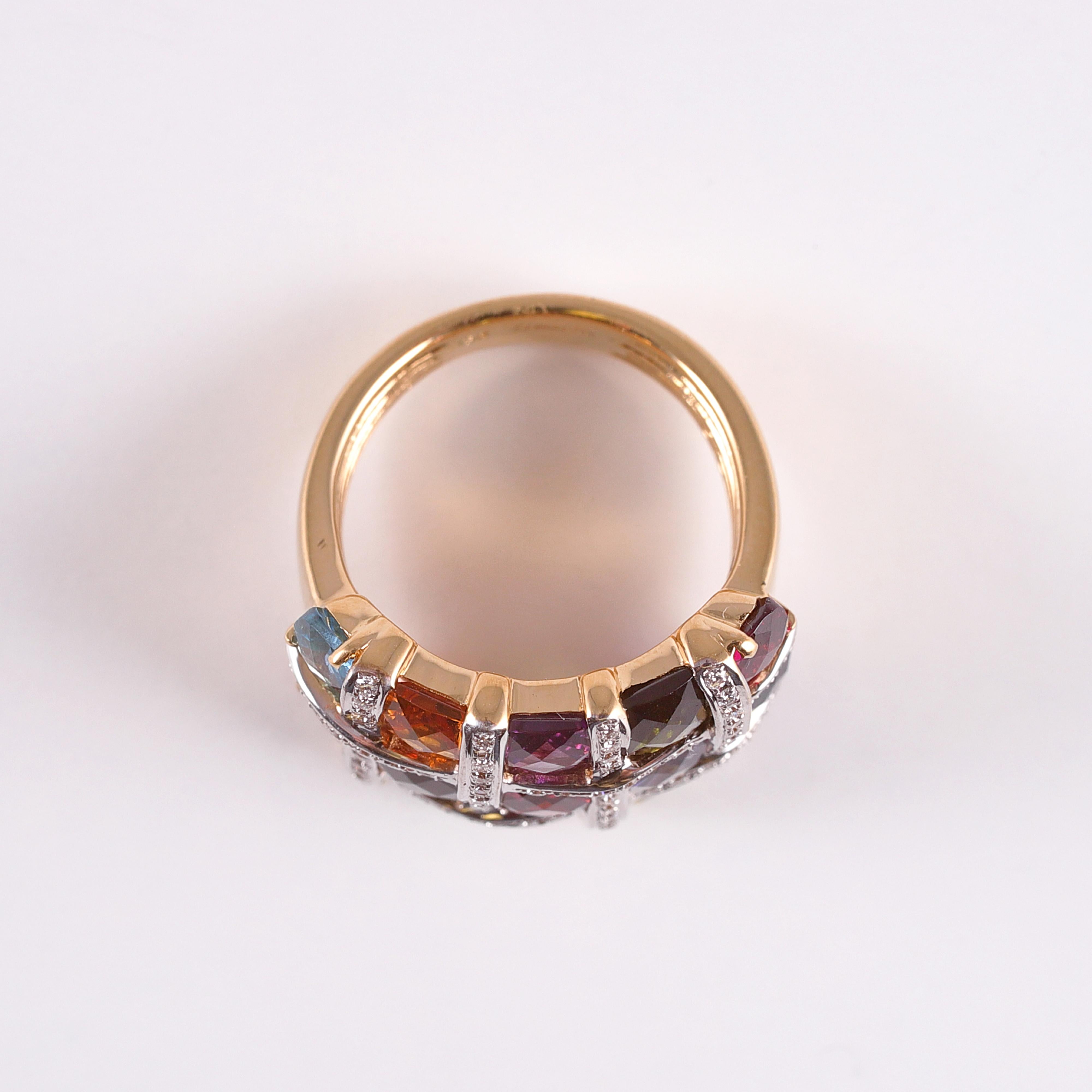 Bellarri Diamond Gemstone Ring 1