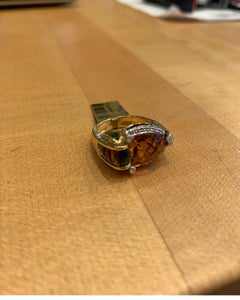 Bellarri Multi-Colored Gemstone Diamond Gold Ring