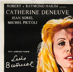 Belle De Jour 1967 Argentinian 2 Sheet Film Poster, Bloise