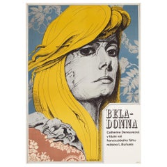 Belle de Jour 1970 Czech A1 Film Movie Poster, Machalek