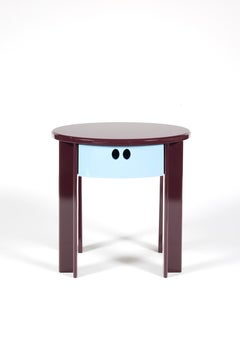 Belle De Jour Lacquered Bedside Table Designed By Chloé Nègre