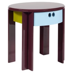 Belle De Jour Lacquered Bedside Table Designed By Chloé Nègre