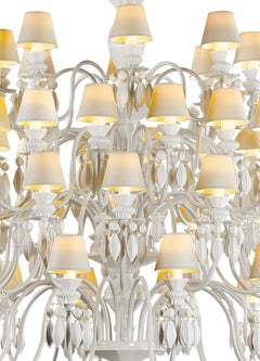 Belle de Nuit 56 Lights Chandelier, White 'CE/UK'
