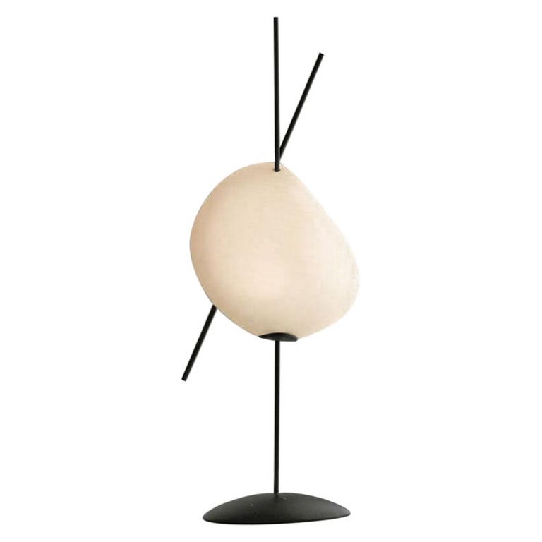 Belle de Nuit, Battery Lamp in Ceramic and Metal, XS, YMER&MALTA, France For Sale at 1stDibs