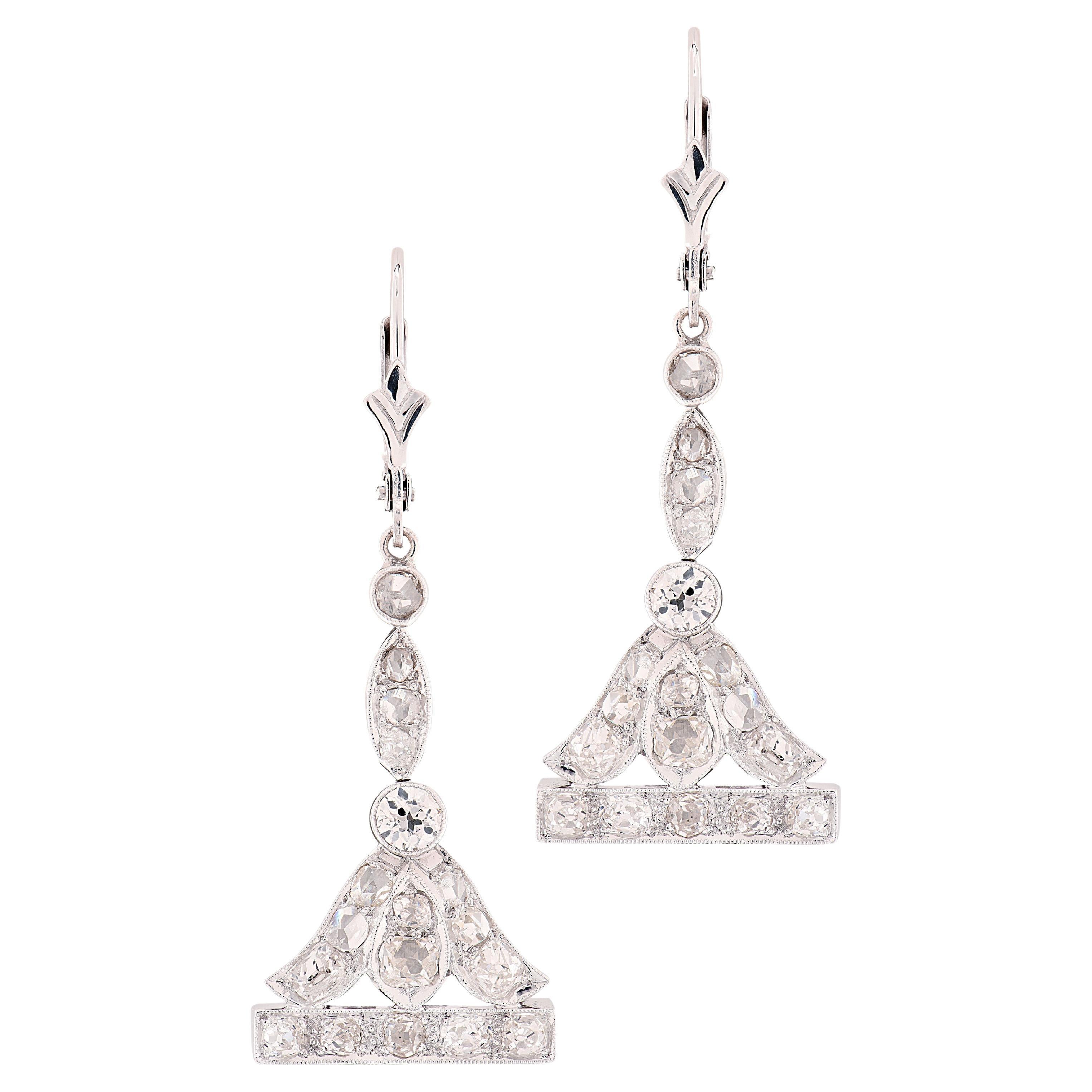 Orecchini Belle Epoch con diamante da 1,65 carati